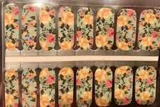 Color Nail Polish Strips, 16ct. Yellow Rose Of Texas. Beautiful