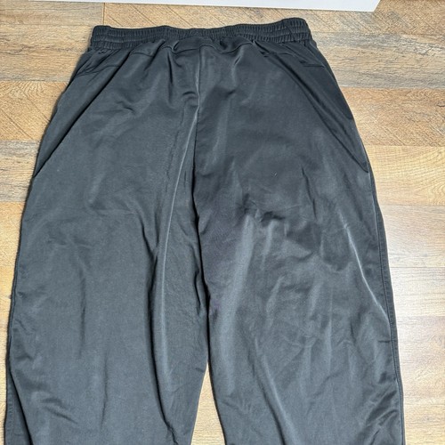 Nike Vintage Y2K Baggy Basketball Swoosh Trackpants Men’s Large Black Silver Tag - Picture 7 of 15