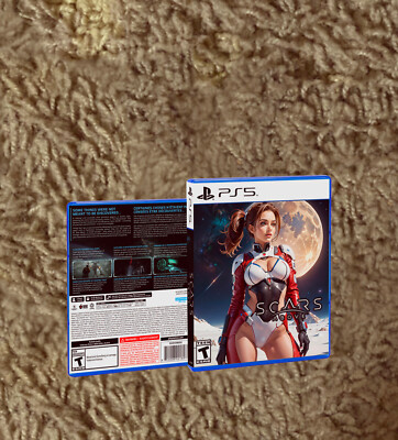 Scars Above PS5 CUSTOM COVER ART & CASE - NO GAME.