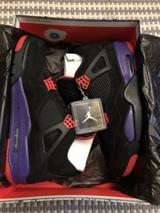 jordan 4 black court purple