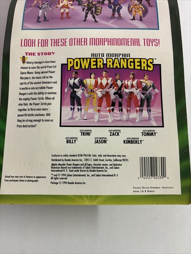 Sword Slashing Knasty Knight MIGHTY MORPHIN POWER RANGERS Evil Space Aliens 1994 - Picture 6 of 6