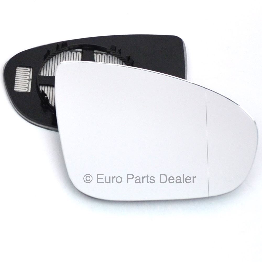 Driver WIDE ANGLE HEATED WING MIRROR GLASS For Vauxhall Meriva B 10-17