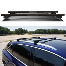 For BMW 5 Series Wagon  E39 E61 Roof Racks Cross Luggage  Cargo Bars Telescopic