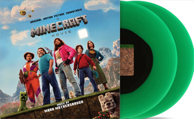 O.S.T. - A Minecraft Movie Limited Green / Black Color 2 Vinyl LP NEU OVP