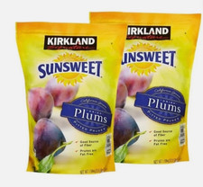 2 Packs Kirkland Signature Sunsweet Dried Plums Pitted Prunes 3.5 lb Each Pack