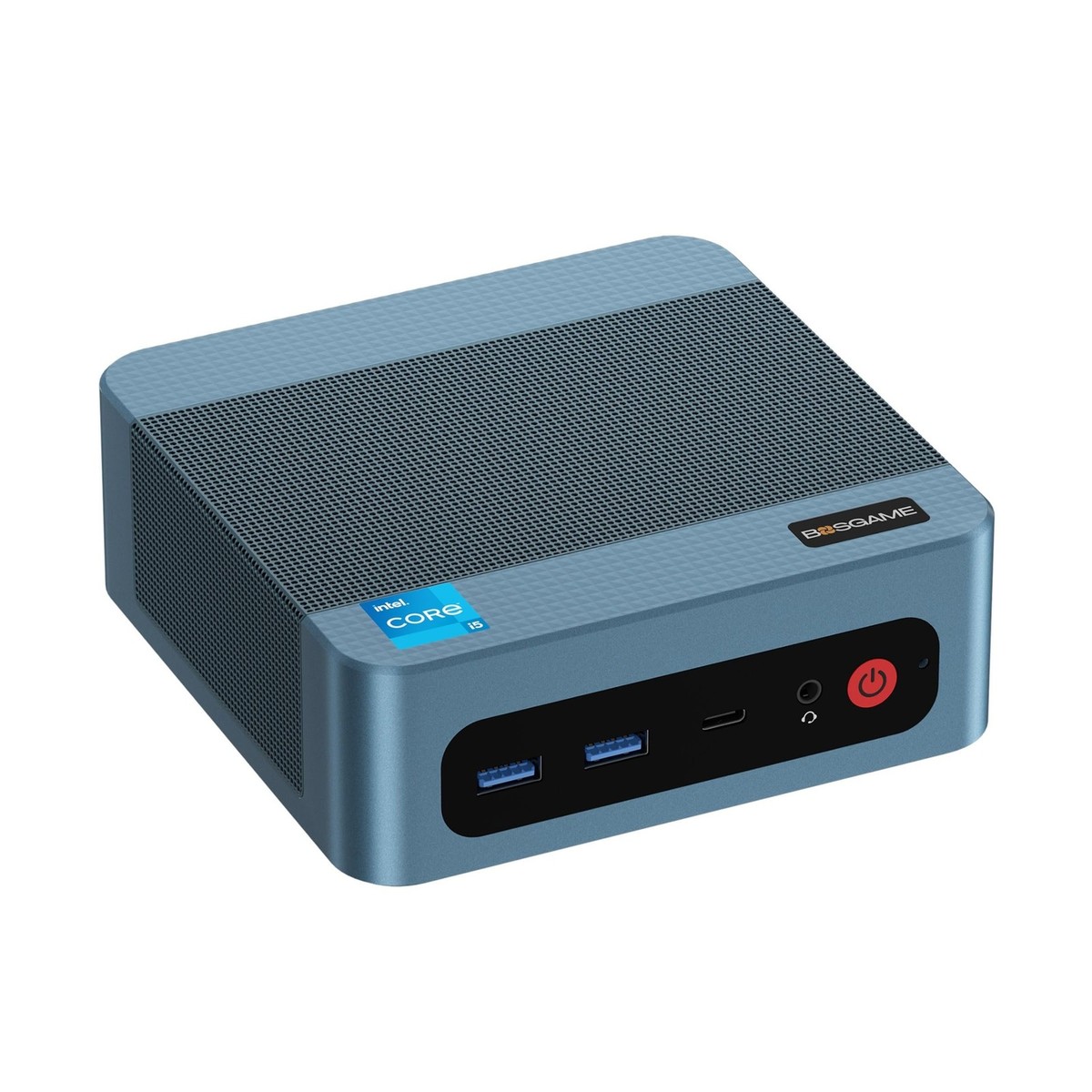 BOSGAME Mini PC Intel Core i5 12450H(8C/12T, up 4.4GHz), 16GB DDR4