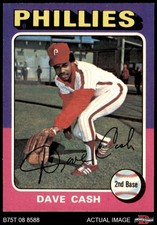 1975 Topps #22 Dave Cash Phillies 7.5 - NM+
