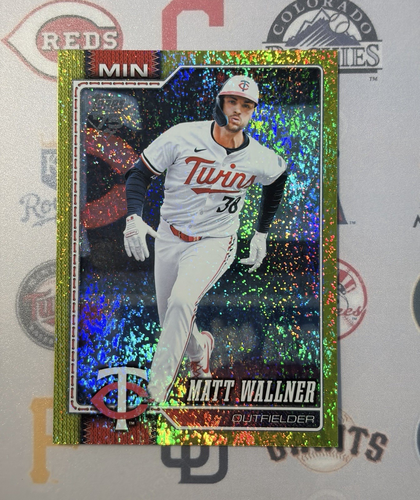 Topps 2026 Series 2 Matt Wallner Minnesota Twins #426 Gold Speckle /399