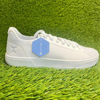 Flux Adapt Trainer White Mens Size 8 Womens Size 9.5 Casual Athletic Knit Shoes