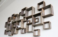 Reclaimed Wood Shadow Boxes 5 different sizes Pre-owned