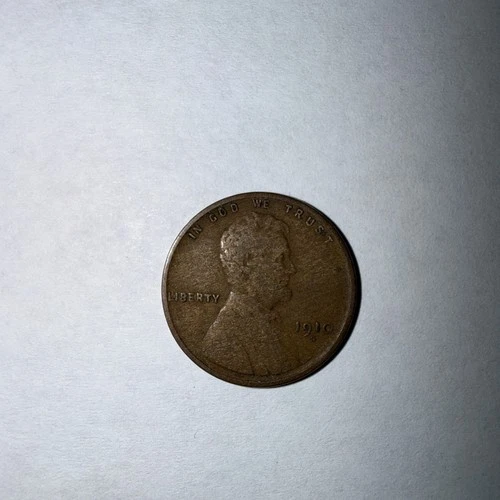 1910 S Lincoln Wheat Cent,   Semi Key Date ~ Circulated ~  VF Details!