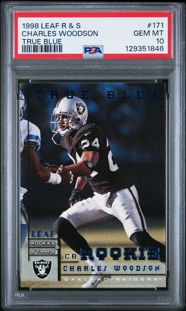 Charles Woodson Leaf R & S #171 True Blue