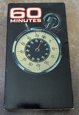 RARE 60 Minutes CBS VHS Going Going Gone Promotional Copy 10-30-94, TESTED