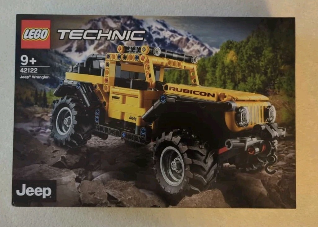 Mobil Jeep Jeep 42122 Authentic LEGO Technic Jeep Wrangler 4x4 Toy