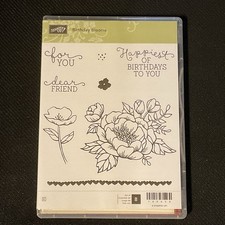 Stampin' Up Birthday Blooms Stamp Set - 140658