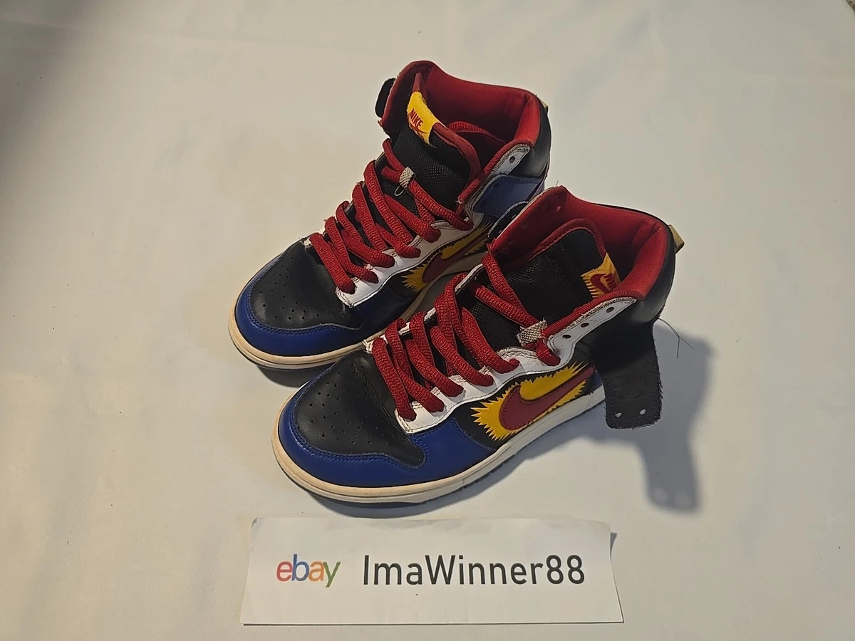 NIKE SB DUNK HIGH COMC ナイキsb ダンクハイ コミック Preços baixos em Nike Dunk Pro SB High Comic | eBay