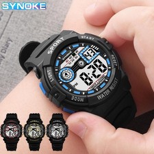 Student Luminous Sports LED Watches Kids Waterproof Digital Electronic Watch US