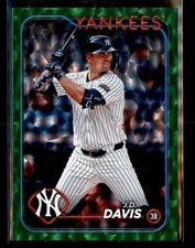 2024 Topps Update #US231 J.D. Davis Green Crackle Foilboard #/499