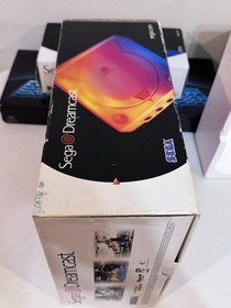 1999 SEGA DREAMCAST CONSOLE WHITE NTSC CIB partially works