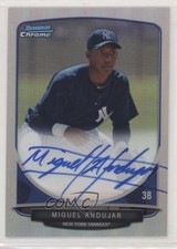 2013 Bowman Chrome Prospects Refractor 200/500 Miguel Andujar #BCA-MAJ Auto 0lm