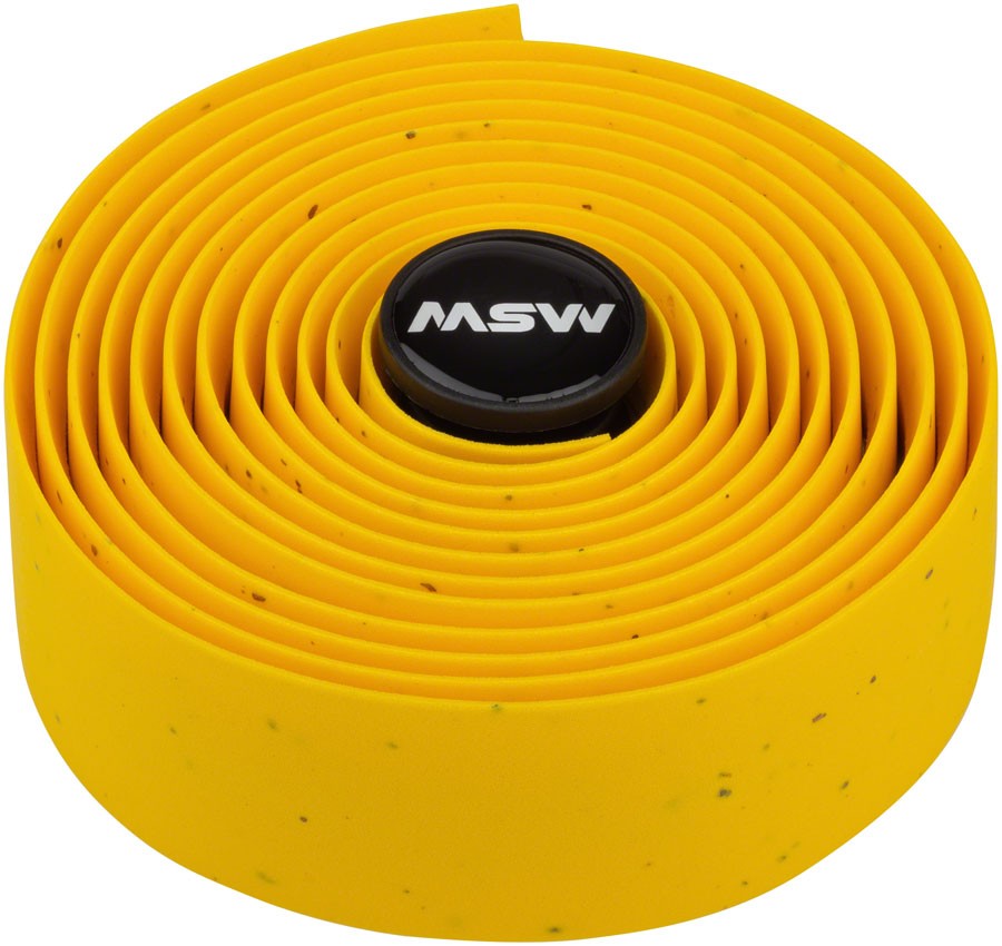 MSW EVA Bar Tape HBT-100 - Durable Lightweight EVA Foam Easy Install Yellow 3690₽
