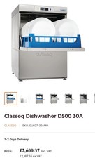 CLASSEQ D500DUOWS 32A 240V Undercounter Dishwasher