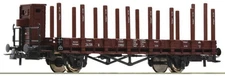 Roco 76869 HO Scale DRG Stake Flatcar #24139 NIB