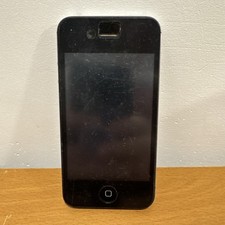Apple iPhone 4   Unknown Storage   Black For Parts or Repair 