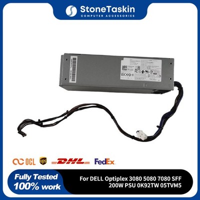 For DELL Optiplex 3080 5080 7080 SFF 200W PSU 0K92TW 05TVM5