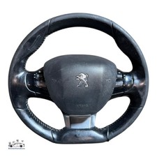 2013-2021 Peugeot 308 Access Mk2 5d Leather Steering Wheel With Srs 98084115xu 2013-2021 Peugeot 308 Access Mk2 5d Leather Steering Wheel With Srs 98084115xu