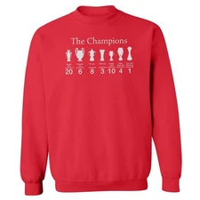 Champions Trophy History Liverpool-Inspired Fan Gift Unisex Crewneck Sweatshirt