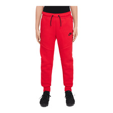 Nike Sportswear Tech Fleece Big Kids' Joggers University Red/Black/Black 
