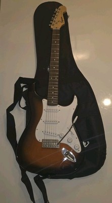 fender squier stratocaster sunburst