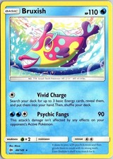 Bruxish Sun & Moon 48/149 Rare 2017 Pokemon Card TCG CCG