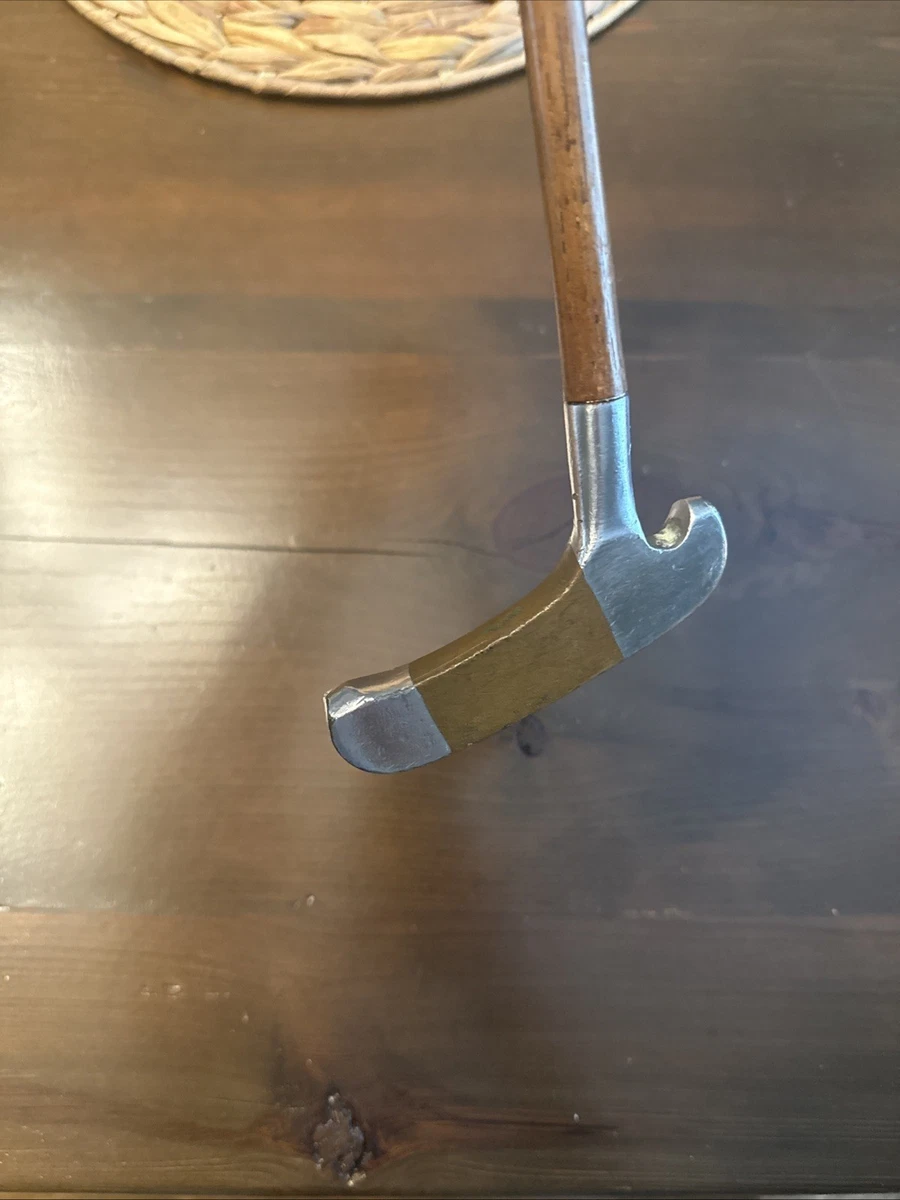 Putter Vintage MacGregor Putting Cleek Bois Manche Hickory Droitier Homme