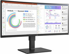 LG 34BQ77QE-B 34'' WQHD UltraWide Curved Monitor 34BQ77QE With Audio
