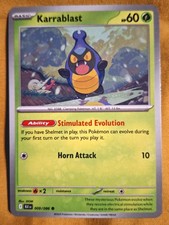 Pokémon Cards: Karrablast 9/86 | Common Regular | S&V: Black Bolt - Pokémon TCG