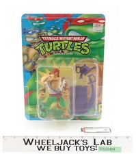 Sandstorm AFA GRADED 85 80 85 85 43-Back TMNT 1992 Playmates Toys Action Figure