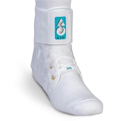 Med Spec ASO Ankle Stabilizer (Medium, White)   Lace Up Medium, White
