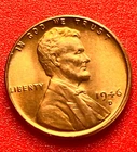 1946-D Lincoln Wheat Cent Penny GEM RED BU From an Original Bank Roll