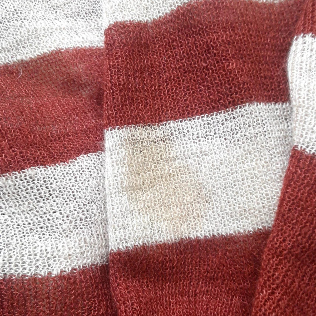 Auth JURGEN LEHL - Bordeaux Cream Women's Dress