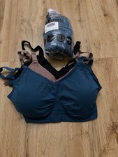Nursing Bras Set of 3 Maternity Bralette Extenders Size Large