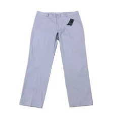 Nike Golf Pants Men's 38x30 Flat Front Gray Standard Fit Stretch 906780-012