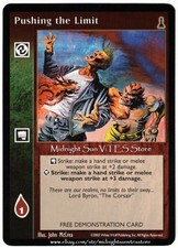 Pushing the Limit White Wolf Demo (legal to play) V:TES Vampire CCG