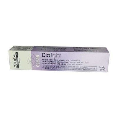 Loreal Dia Light Clear Demi-Permanent Acidic Gel-Creme Colorant No Ammonia 1.7oz