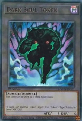 Dark Soul Token - MAMA-EN102 - Ultra Rare - 1st Edition - Lightly Played