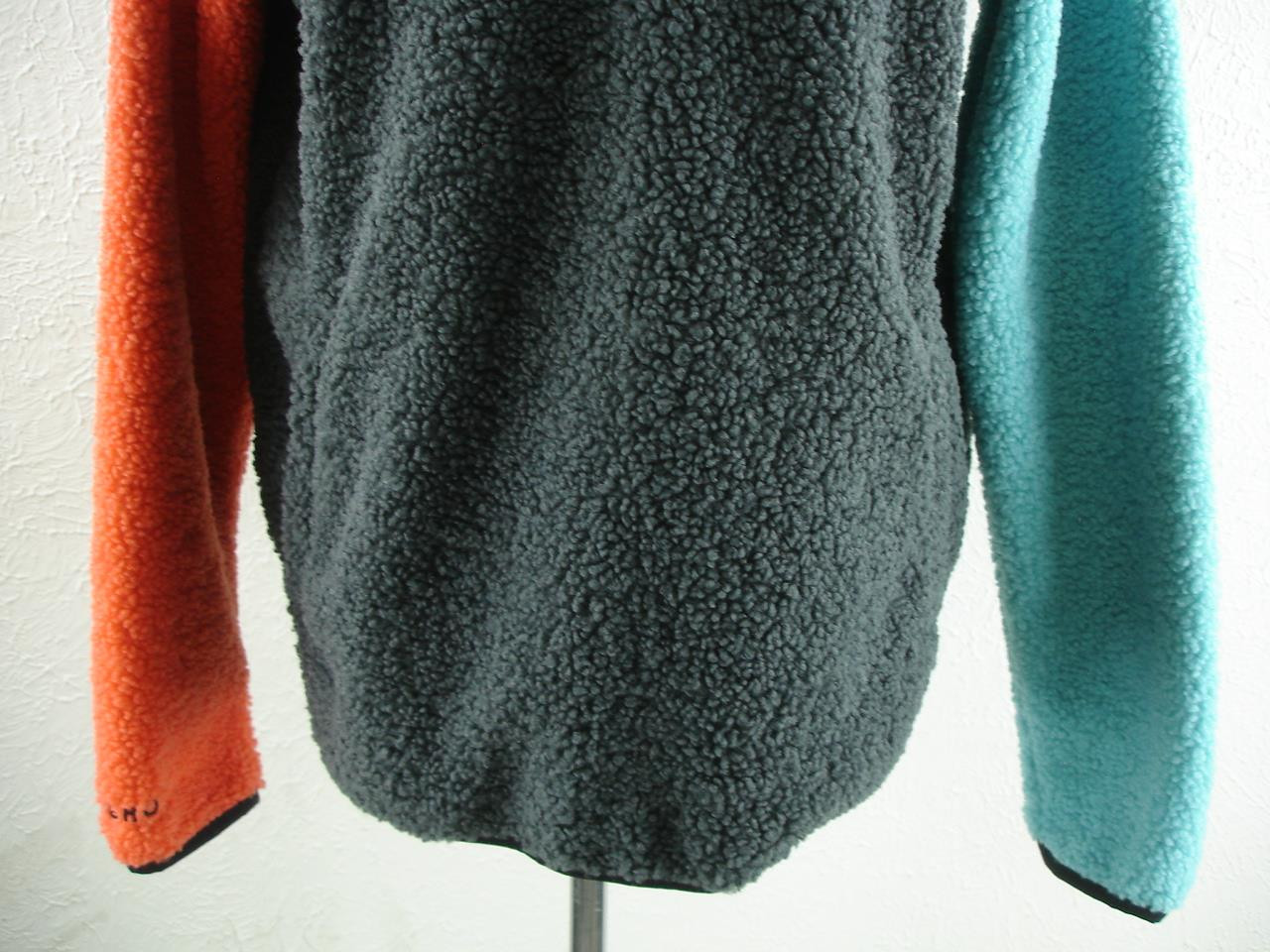 Dutch Bros Men’s M Fleece Coffee Snap Multicolor Jacket Sweater Sweatshirt Plush image 4