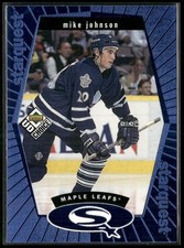 1998-99 UD CHOICE STARQUEST BLUE FOIL MIKE JOHNSON TORONTO MAPLE LEAFS #SQ27