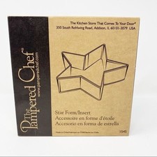 NEW Pampered Chef Star Baking Form/Insert