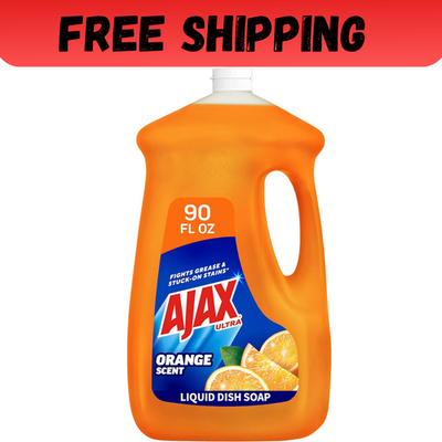 #ad #ad Ajax Ultra Triple Action Dishwashing Liquid Dish Soap Orange 90 Fluid Ounce $8.48